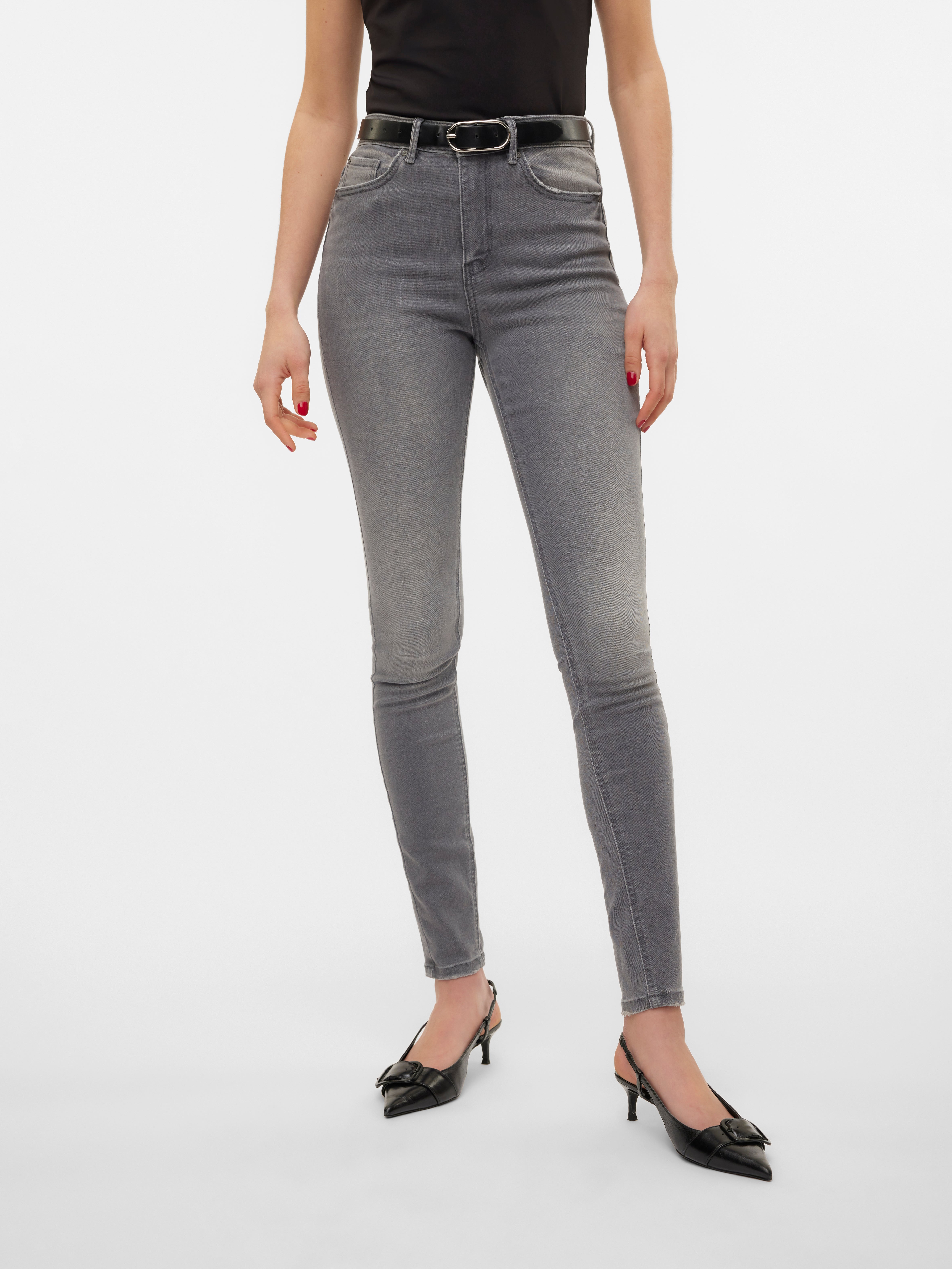 VMSOPHIA Hohe Taille Skinny Fit Jeans