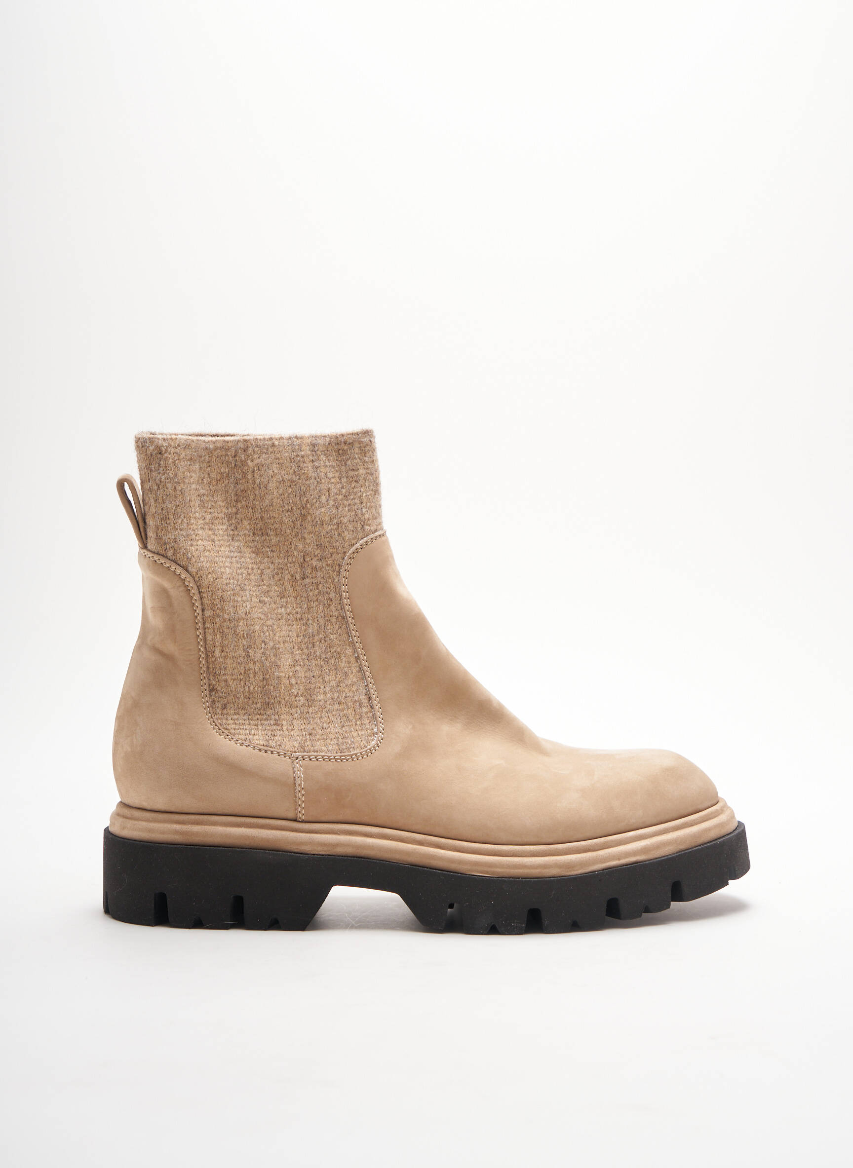 Fru It Bottines Femme couleur beige