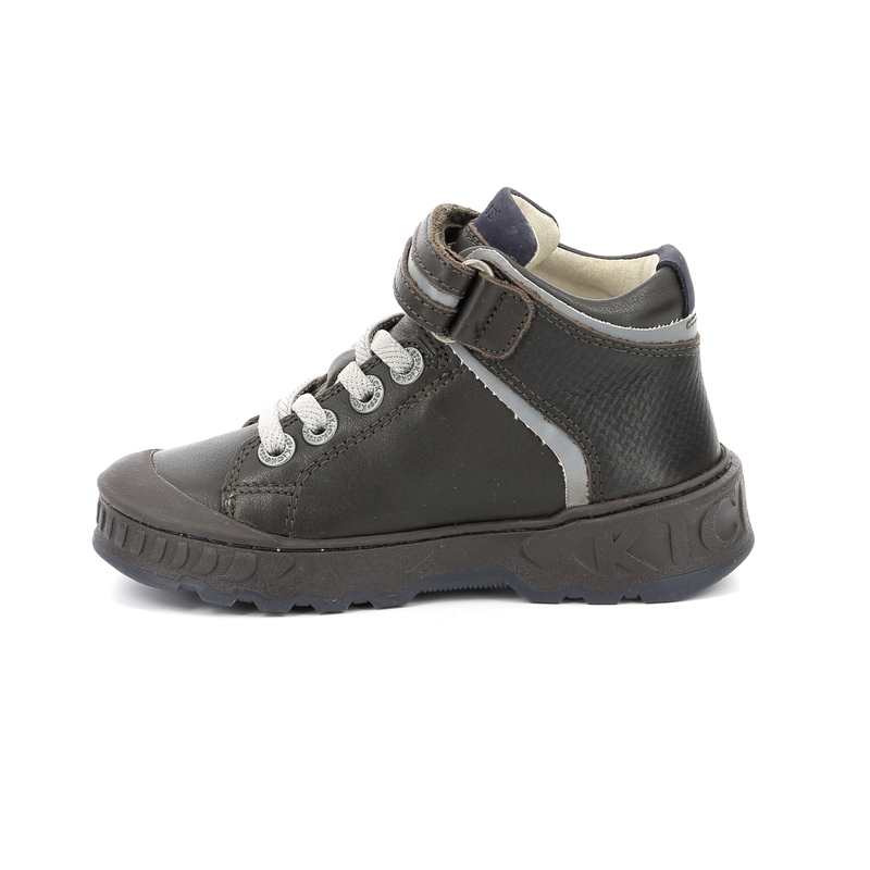 Sneakers hautes cuir Kick Teen