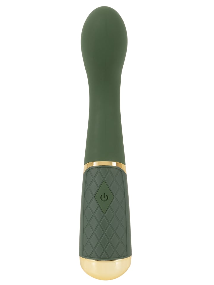 Emerald Love G-Punkt Vibrator Luxurious G-Spot Massager in grün günstig kaufen 19,5 cm