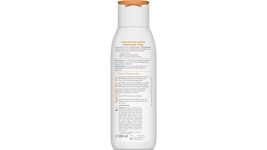 lavera Body Lotion Vitalisierend 200 ml