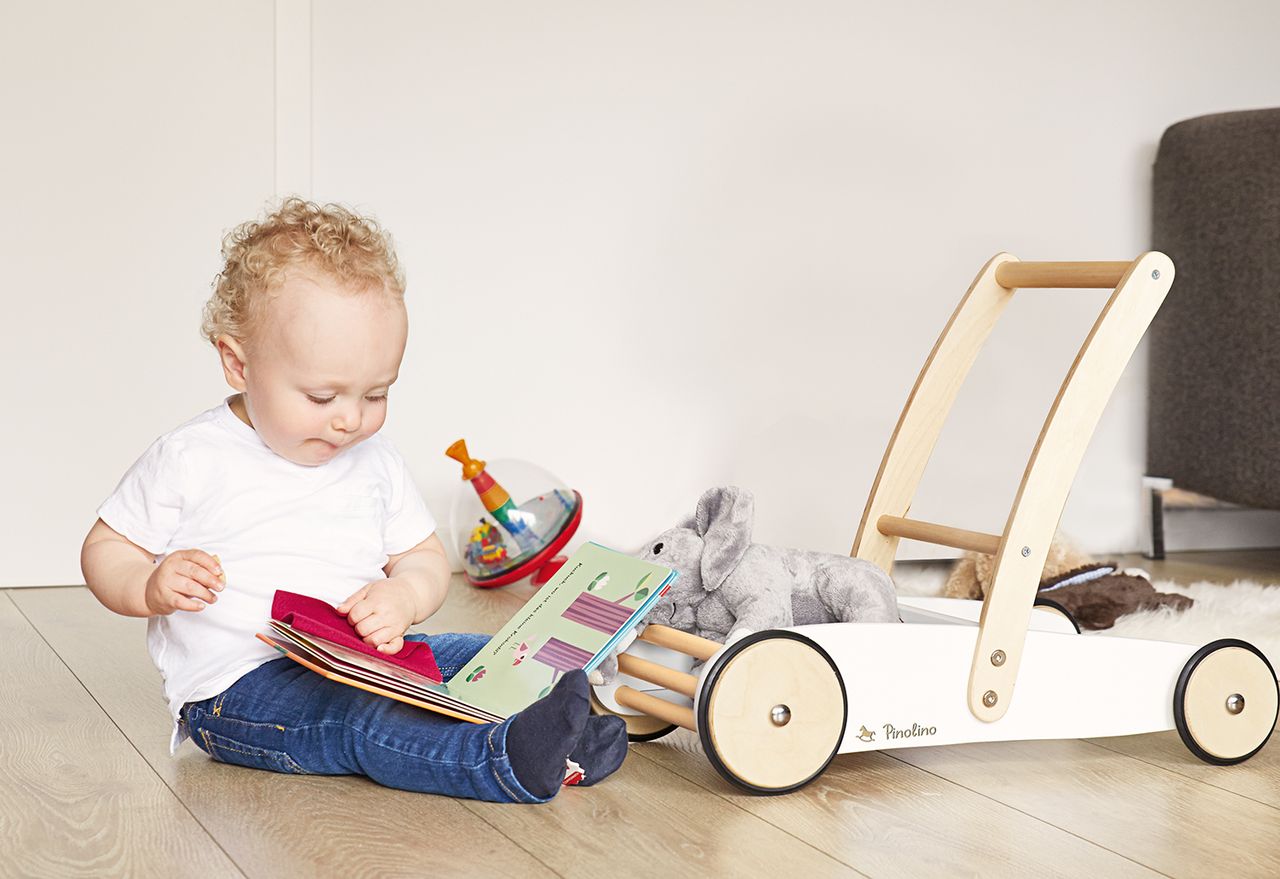 Pinolino Kinderträume Pinolino Lauflernwagen Uli, weiß