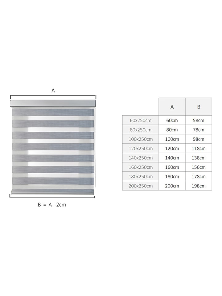 Selecta Stor Doppelrollo in Silber günstig kaufen