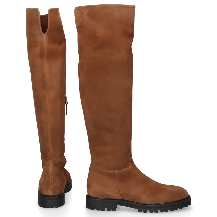 Roberto Festa - Stiefel OKLA Veloursleder - braun
