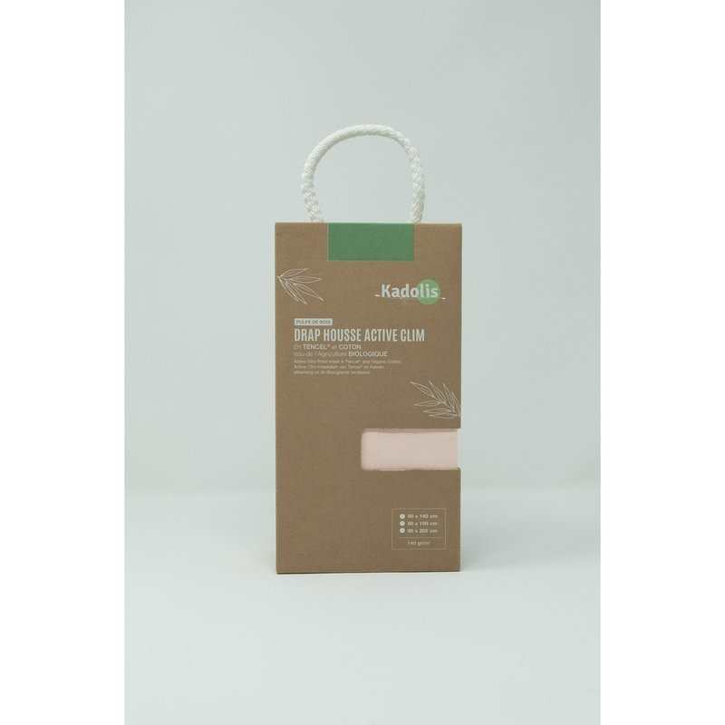 Drap housse TENCEL et Coton Bio 1 personne