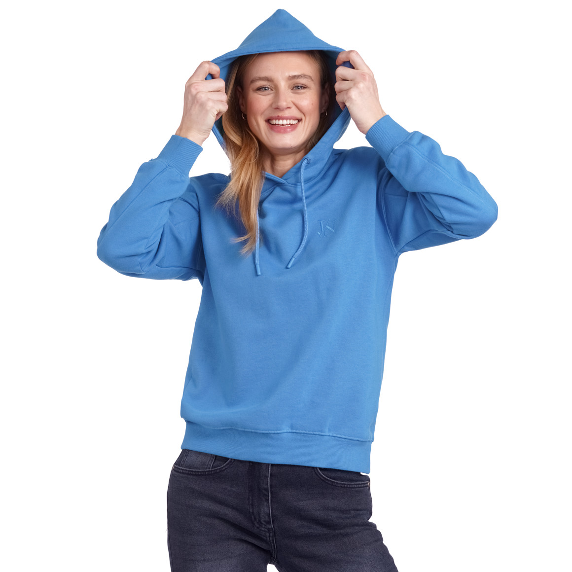 Damen Hoodie mit Stickerei