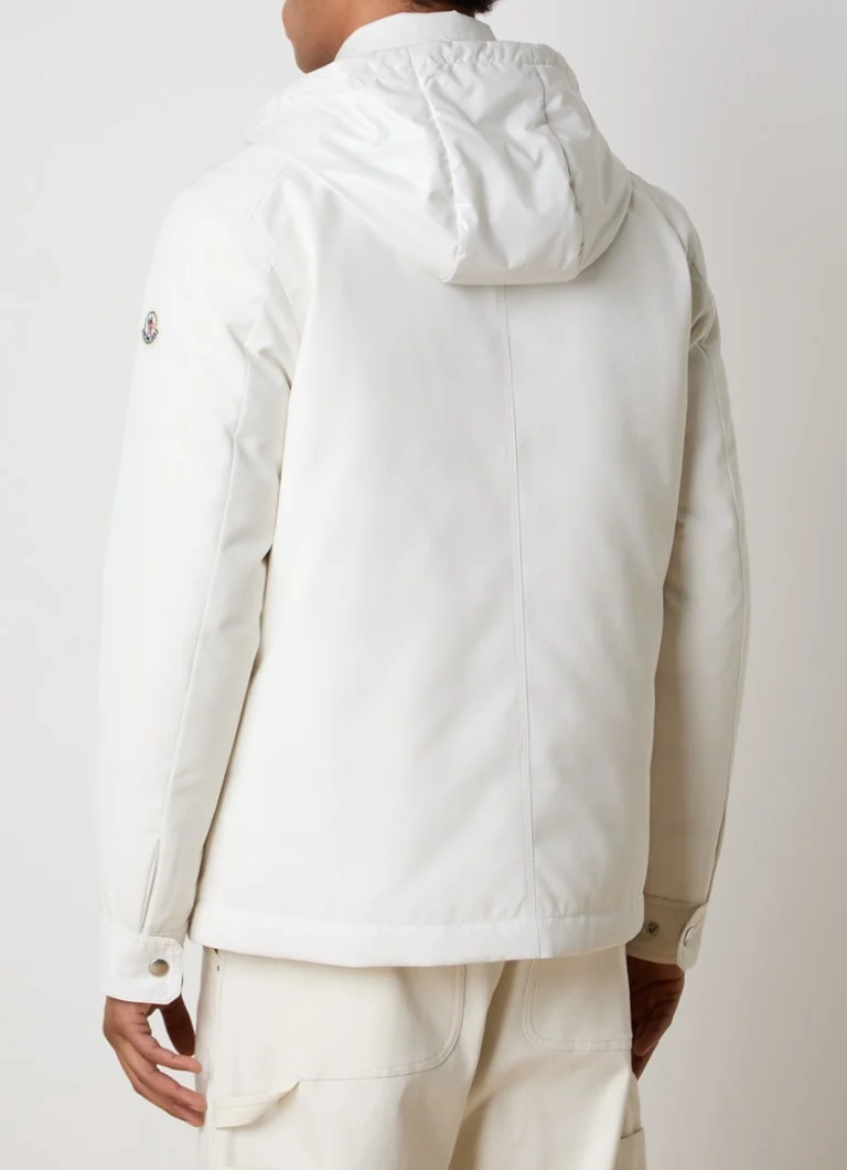 Moncler Buffaure stepēta jaka ar noņemamu kapuci