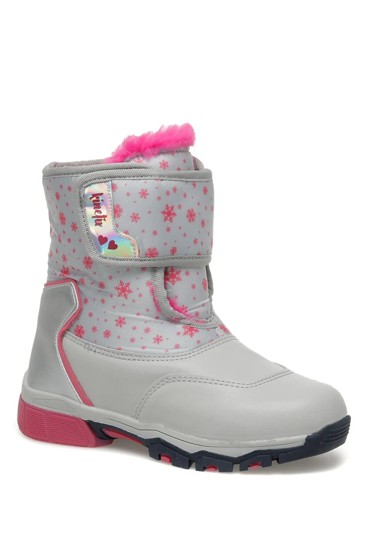 Kinetix  Eoron 2pr graue Mädchen-Schneestiefel