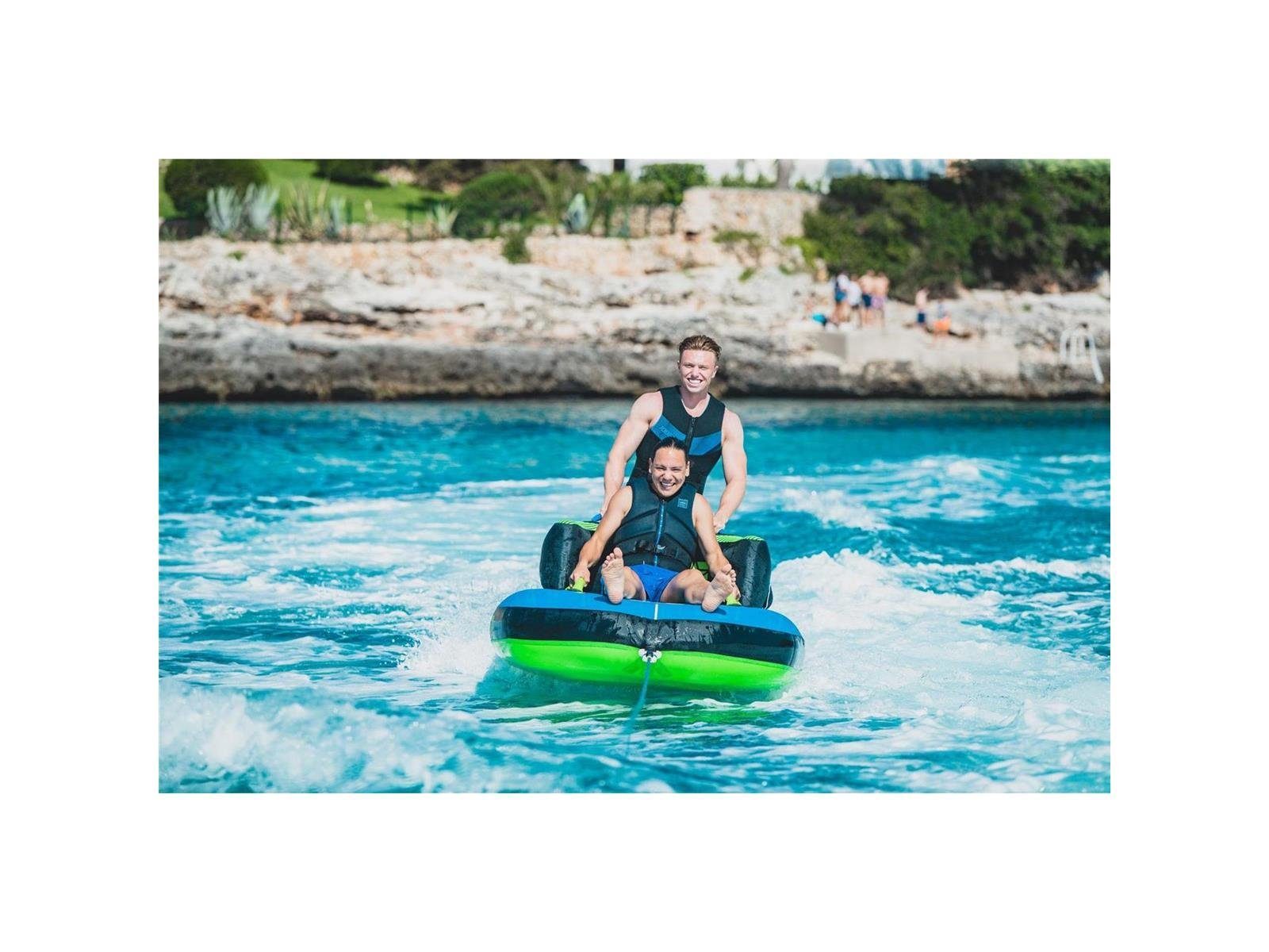 Jobe Inflatable SUP-Board JOBE SWATH FUNTUBE 2 PERSON, (Set), 2 Personen,4 Griffe,Doppelt genähtes Nylon