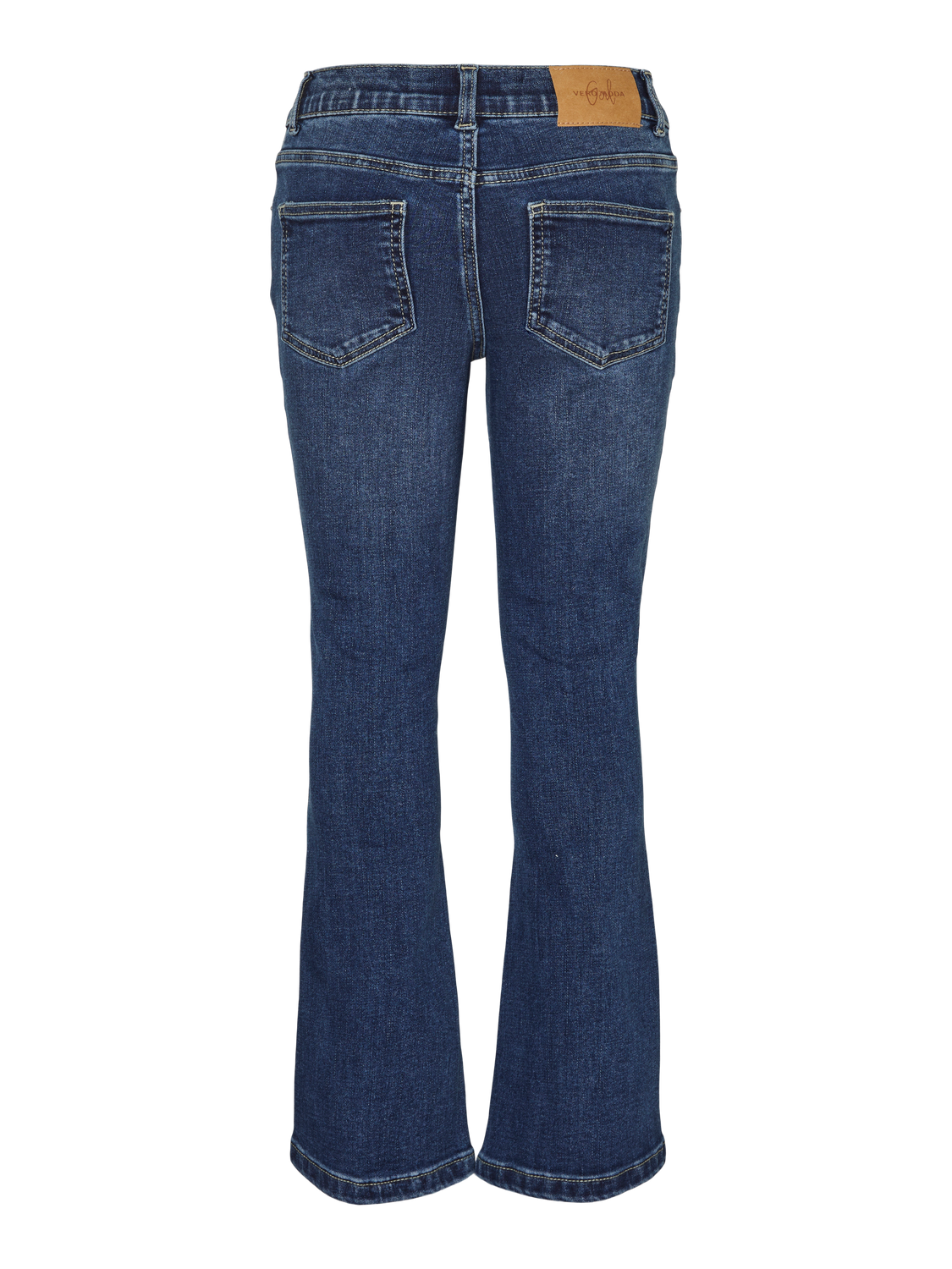 VMRIVER Hohe Taille Weit geschnitten Jeans