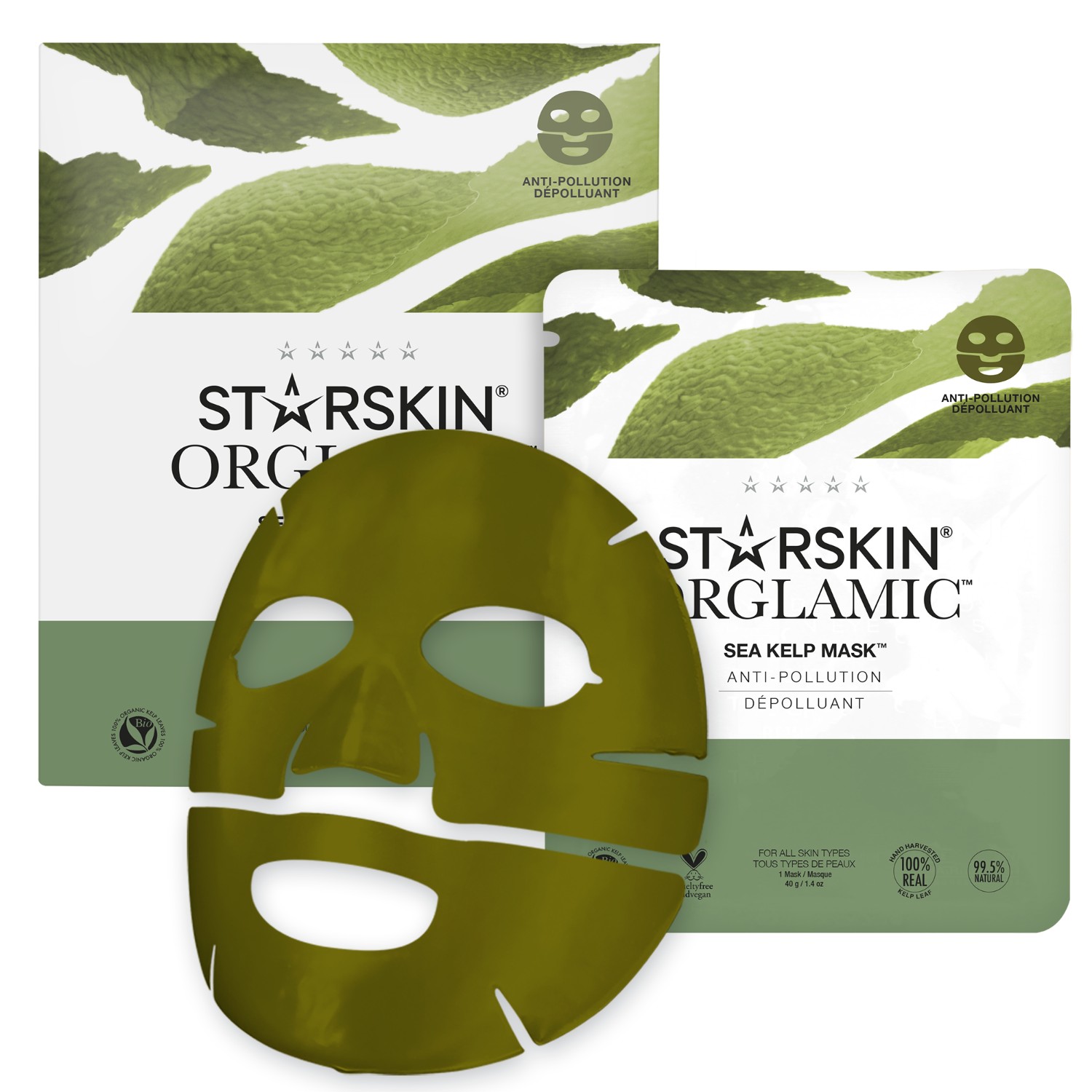 Kelp Leaf Face Mask