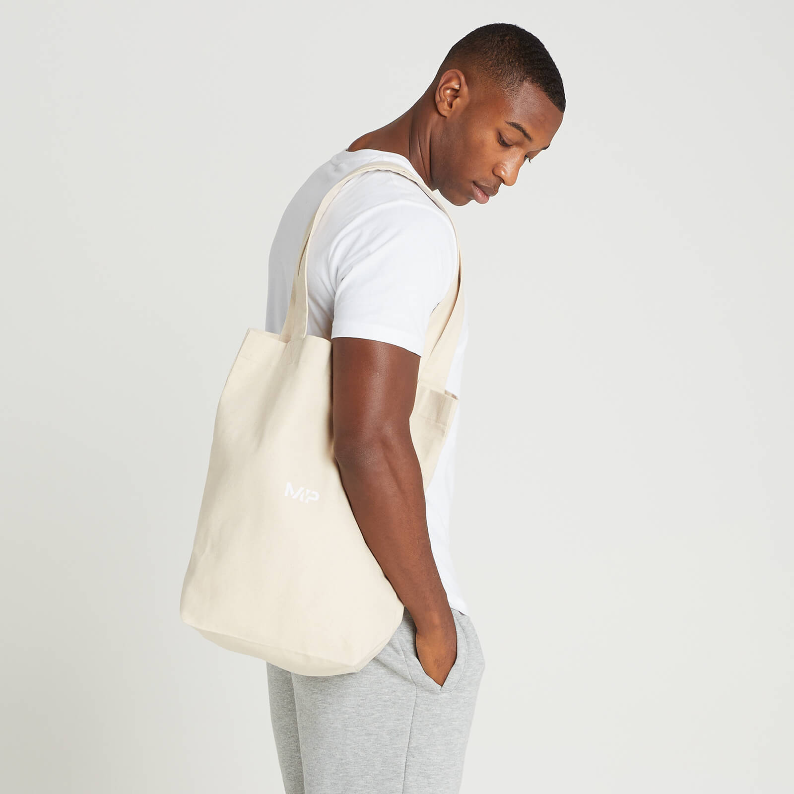 Sac fourre-tout en toile MP – Écru