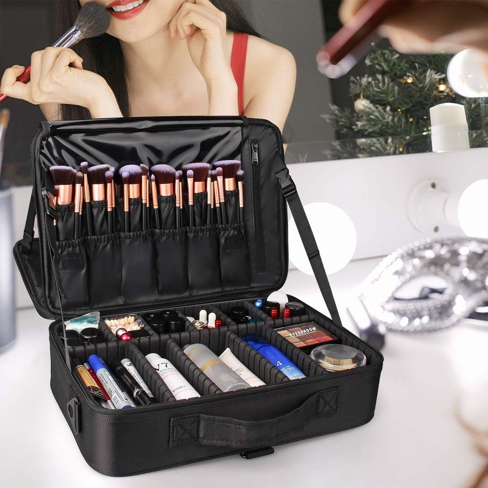 Sarfly Beautycase Kosmetiktasche Große Tragbare