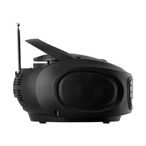 Tragbare CD Boombox CB-2, schwarz