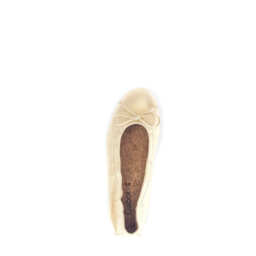 Gabor fashion Eleganter Ballerina gold