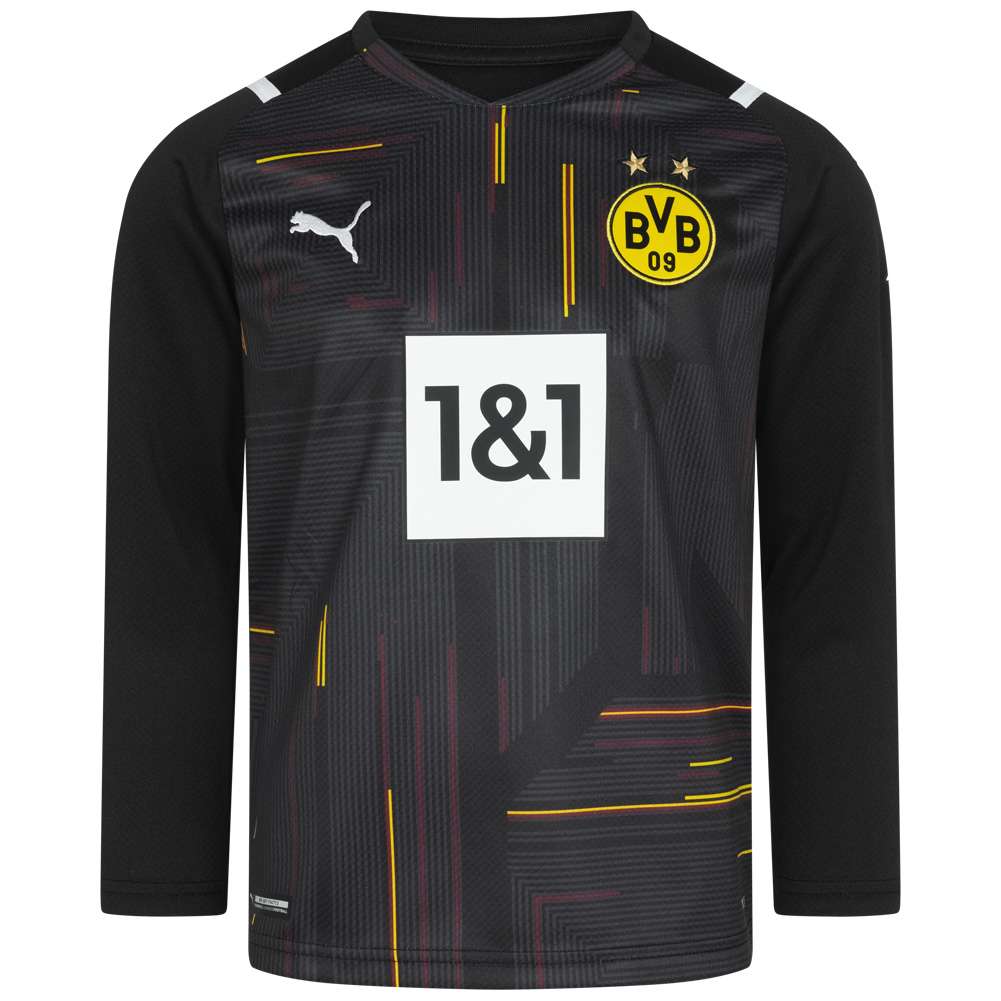 Borussia Dortmund BVB 09 PUMA Kinder Torwart Trikot 759101-49