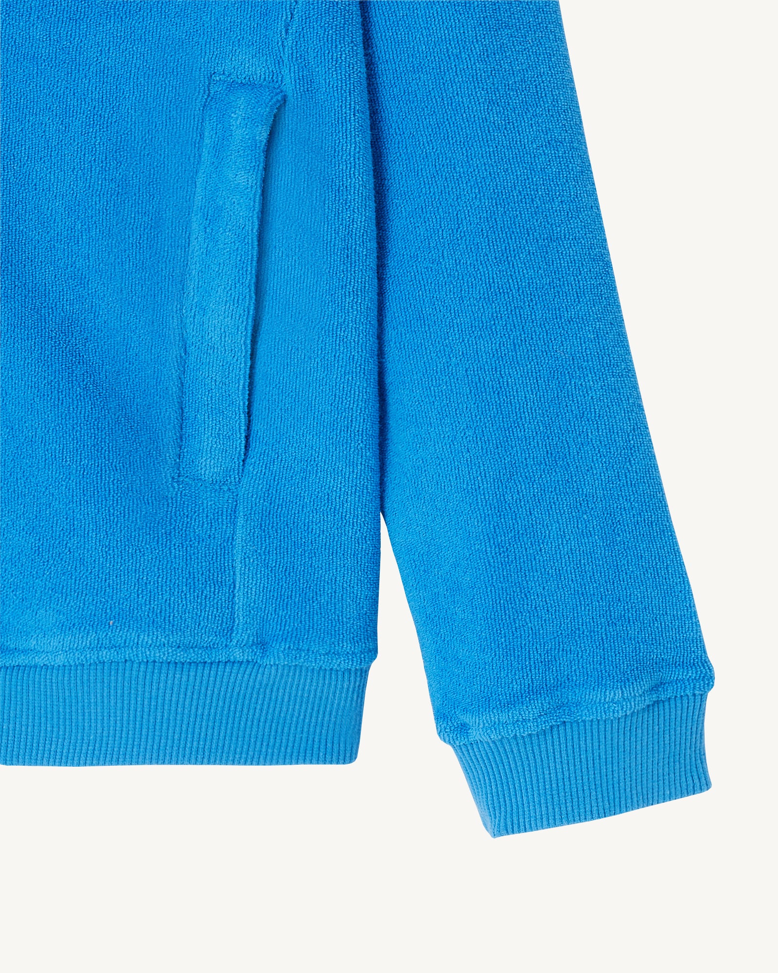 Veste zippée éponge Azur enfant Volta