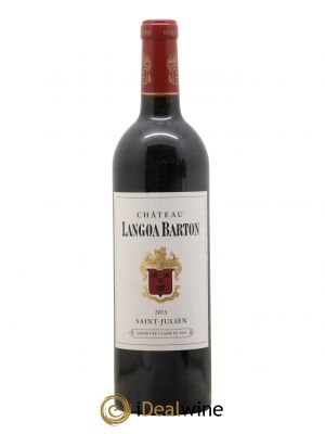 Château Langoa Barton 3ème Grand Cru Classé  2015 - Lot de 1 Bouteille