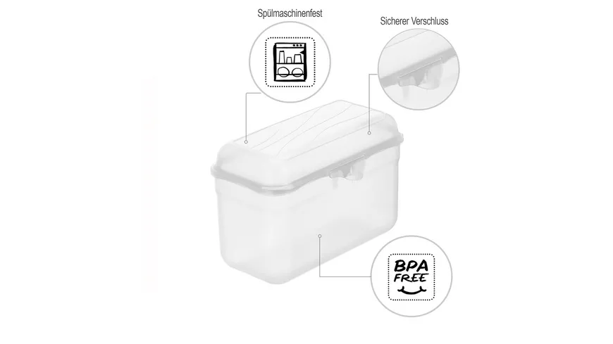 rotho Brotdose Funbox 1,75l