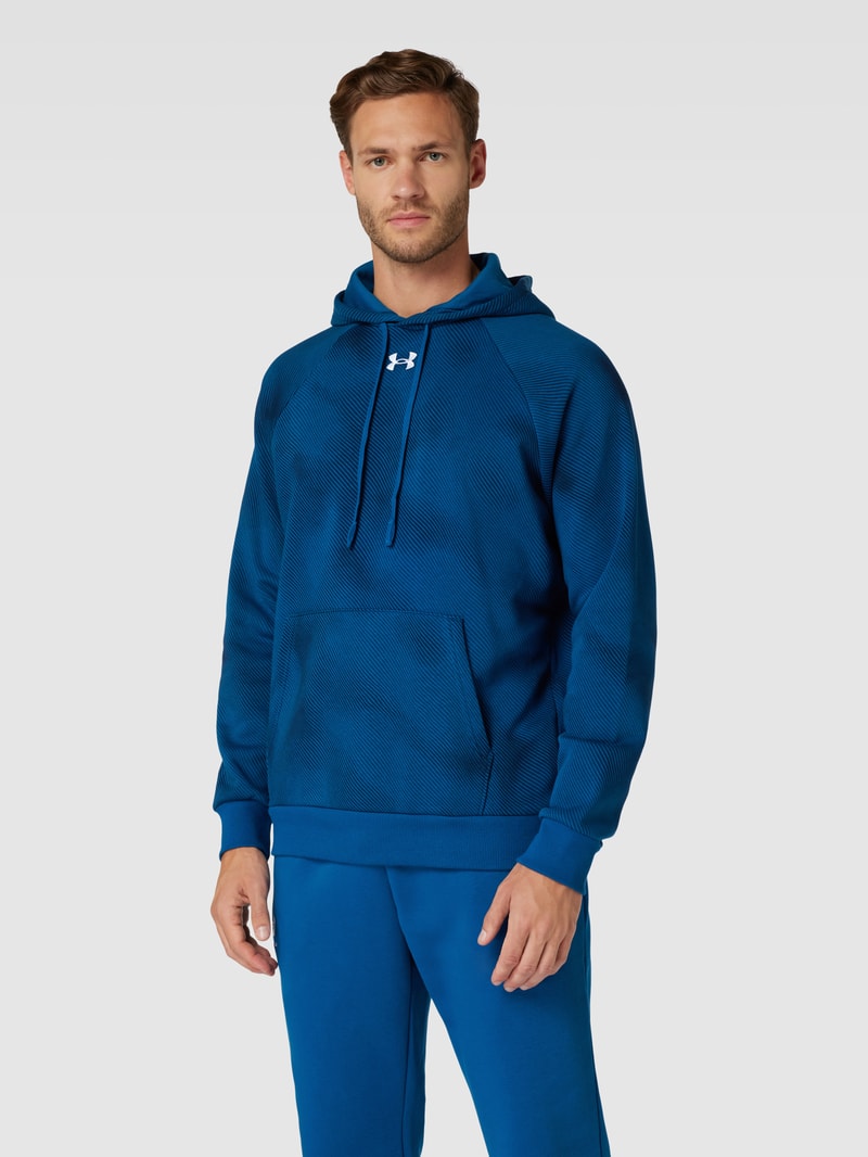 Hoodie mit Kapuze in petrol