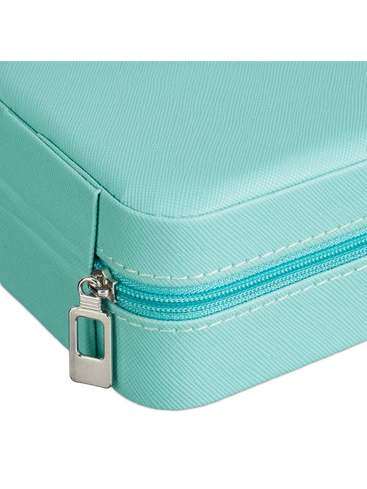 relaxdays Schmuckkästchen in Türkis - (B)10 x (H)5 x (T)10 cm günstig kaufen onesize