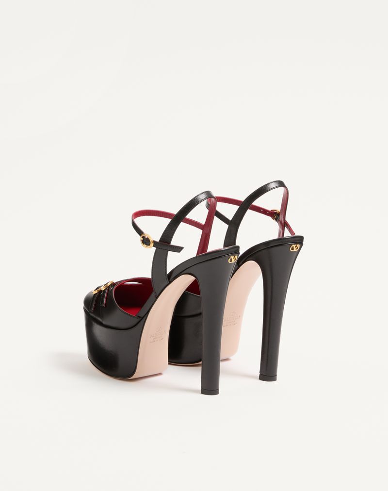145 mm Crasher Platform Pumps i gedeskind