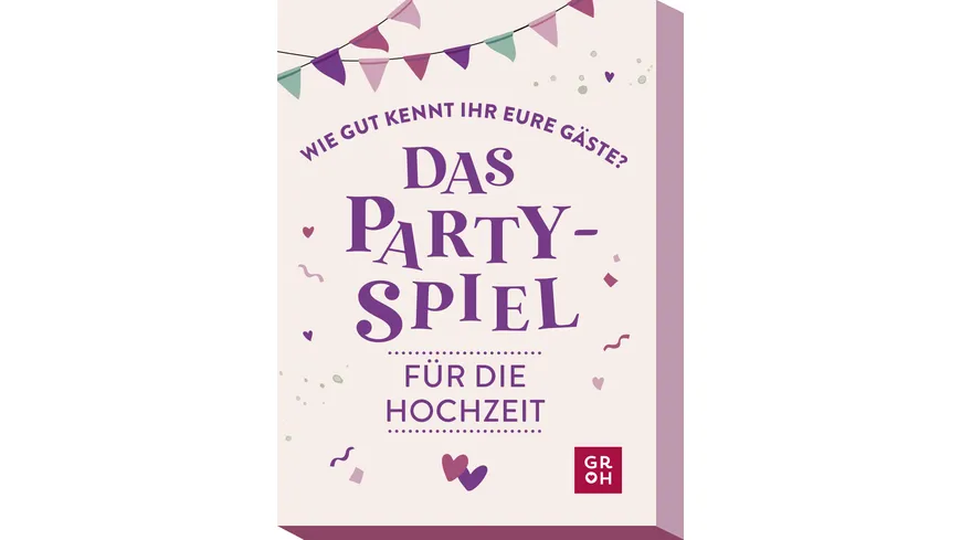 Wie gut kennt ihr eure Gäste? Das Partyspiel für die Hochzeit