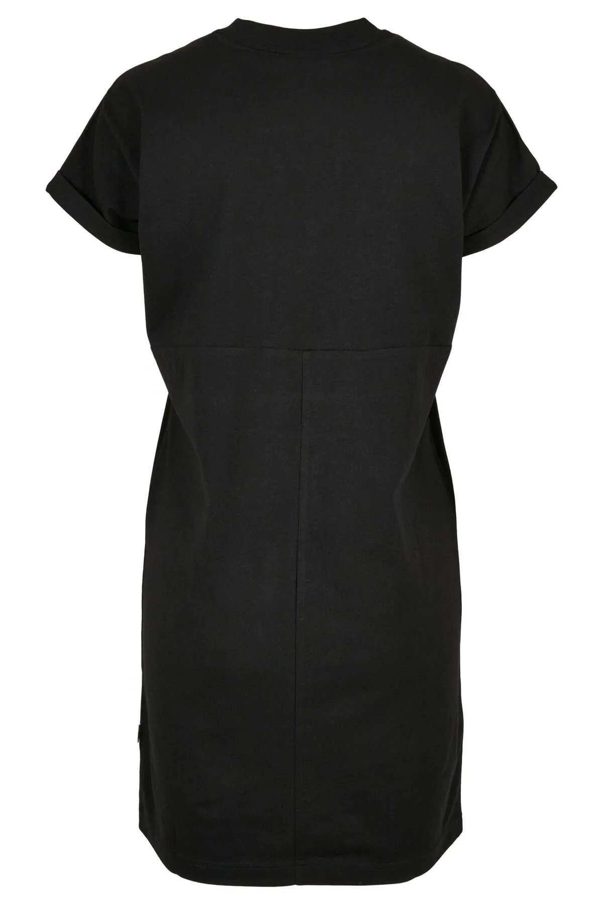 Urban Classics  Damen Damen-T-Shirt-Kleid aus Bio-Baumwolle mit Cut-On-Ärmeln