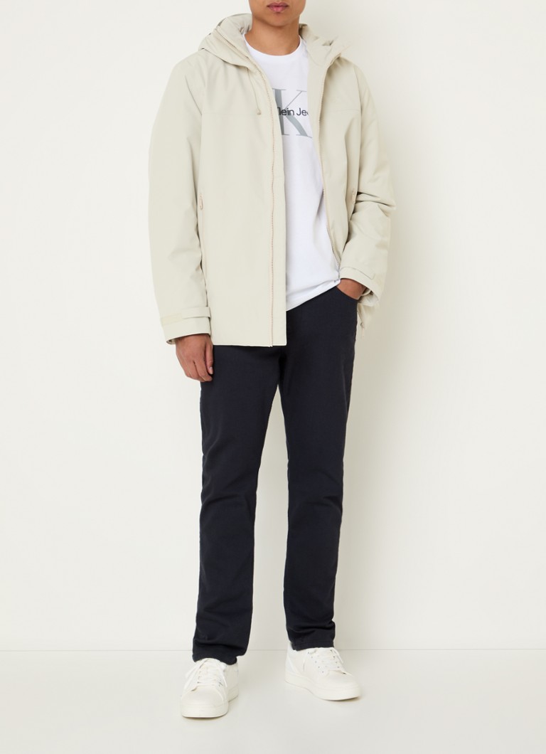 Parka acolchoada Calvin Klein com revestimento repelente à água