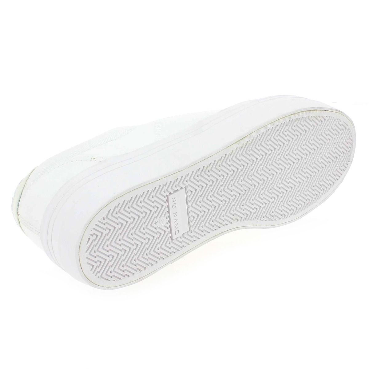 No Name  PLATO SNEAKER CANVAS - Blanc