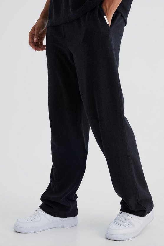 Lockere Premium Frottee-Jogginghose