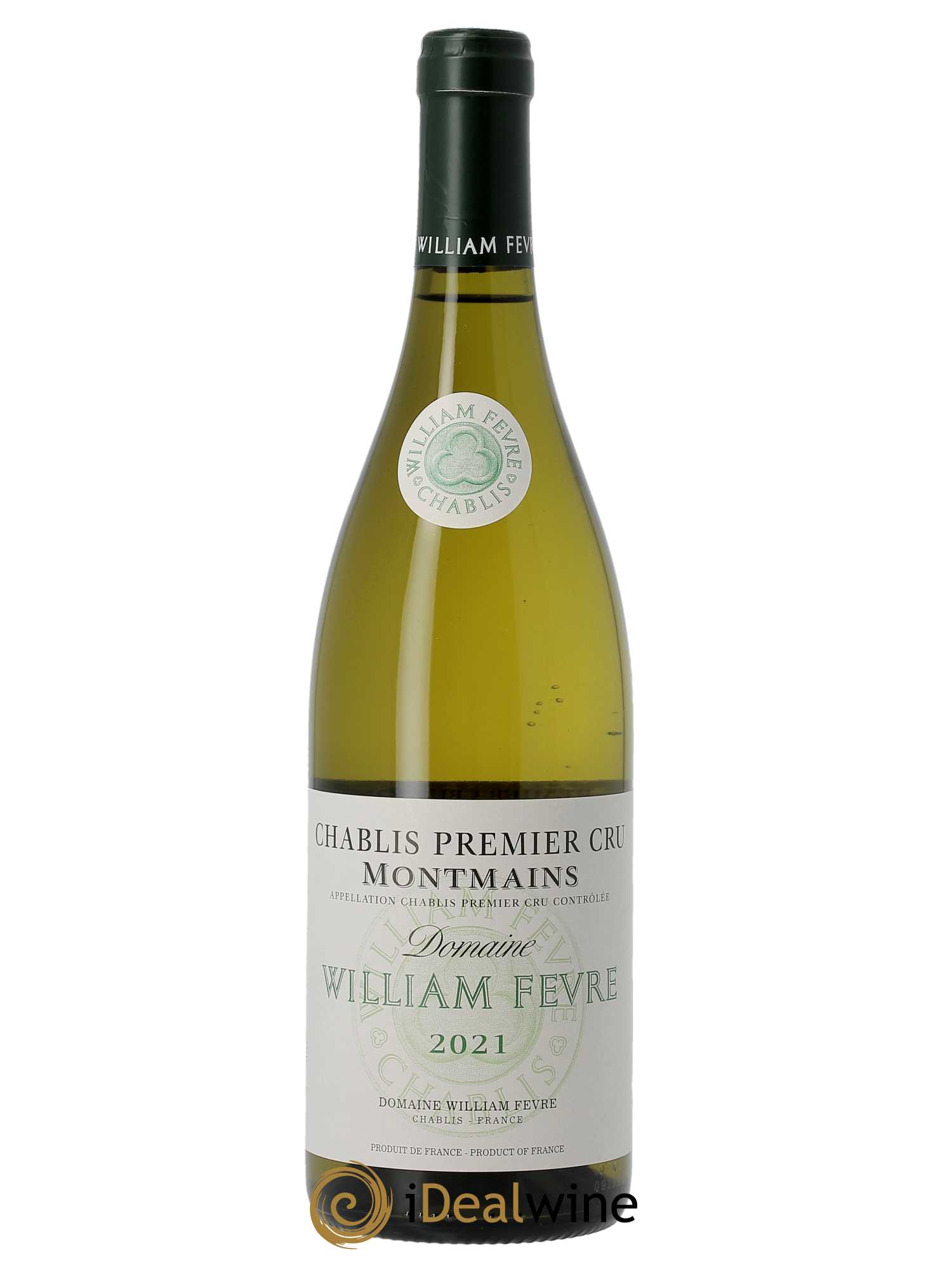 Chablis 1er Cru Montmains William Fèvre (Domaine)  2021 - Lot de 1 Bouteille