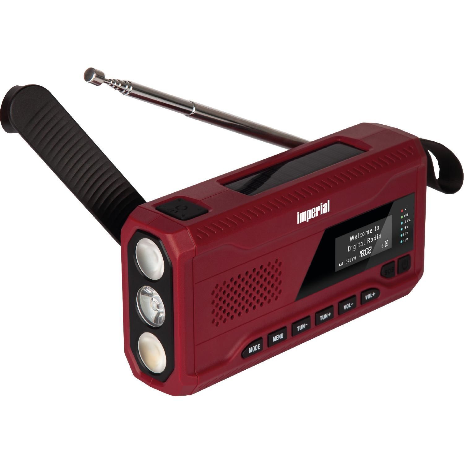 IMPERIAL DABMAN OR 2 DAB+/ UKW Kurbelradio / Outdoorradio