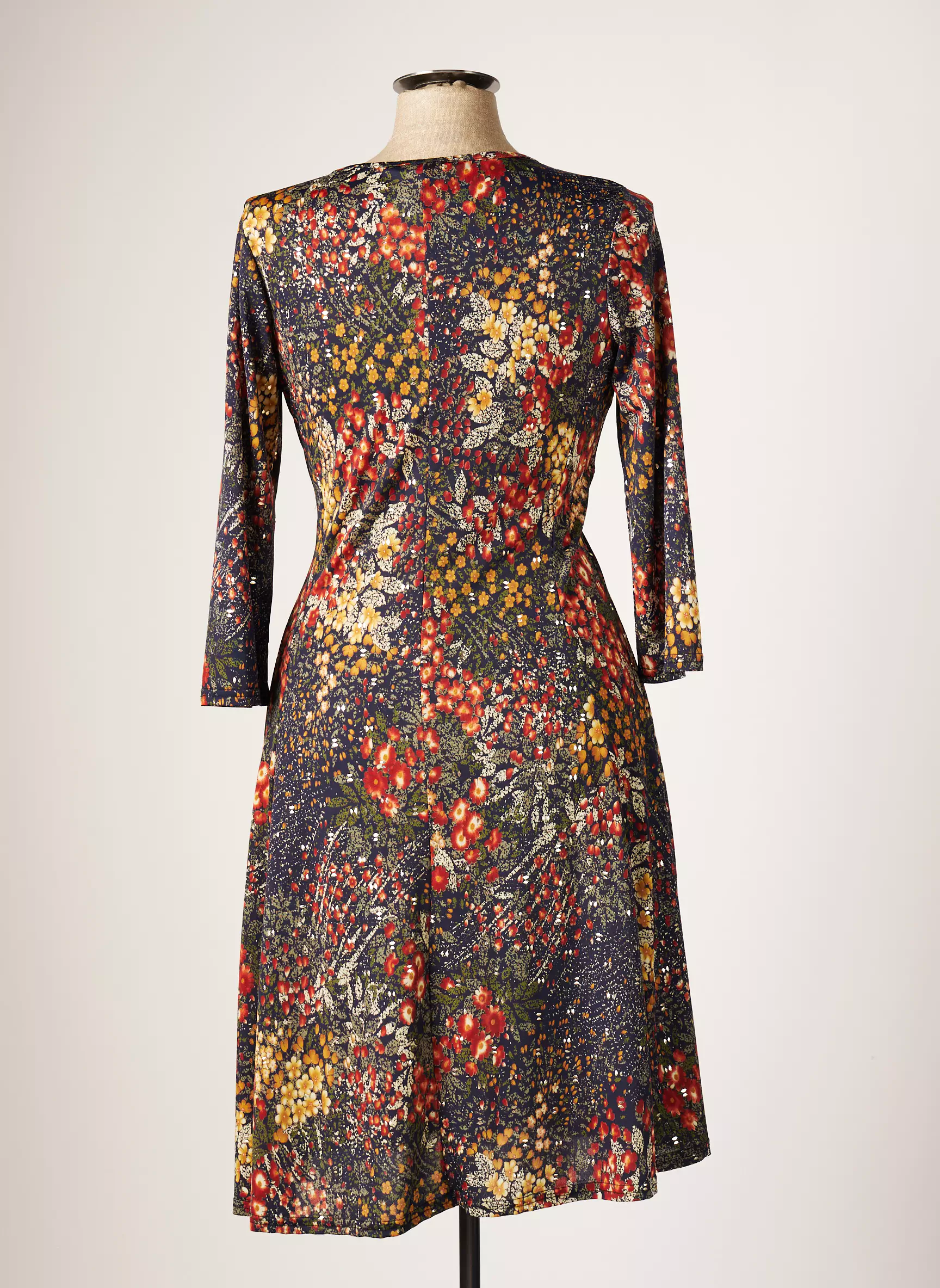 Renatto Bene Robes Mi Longues Femme couleur bleu