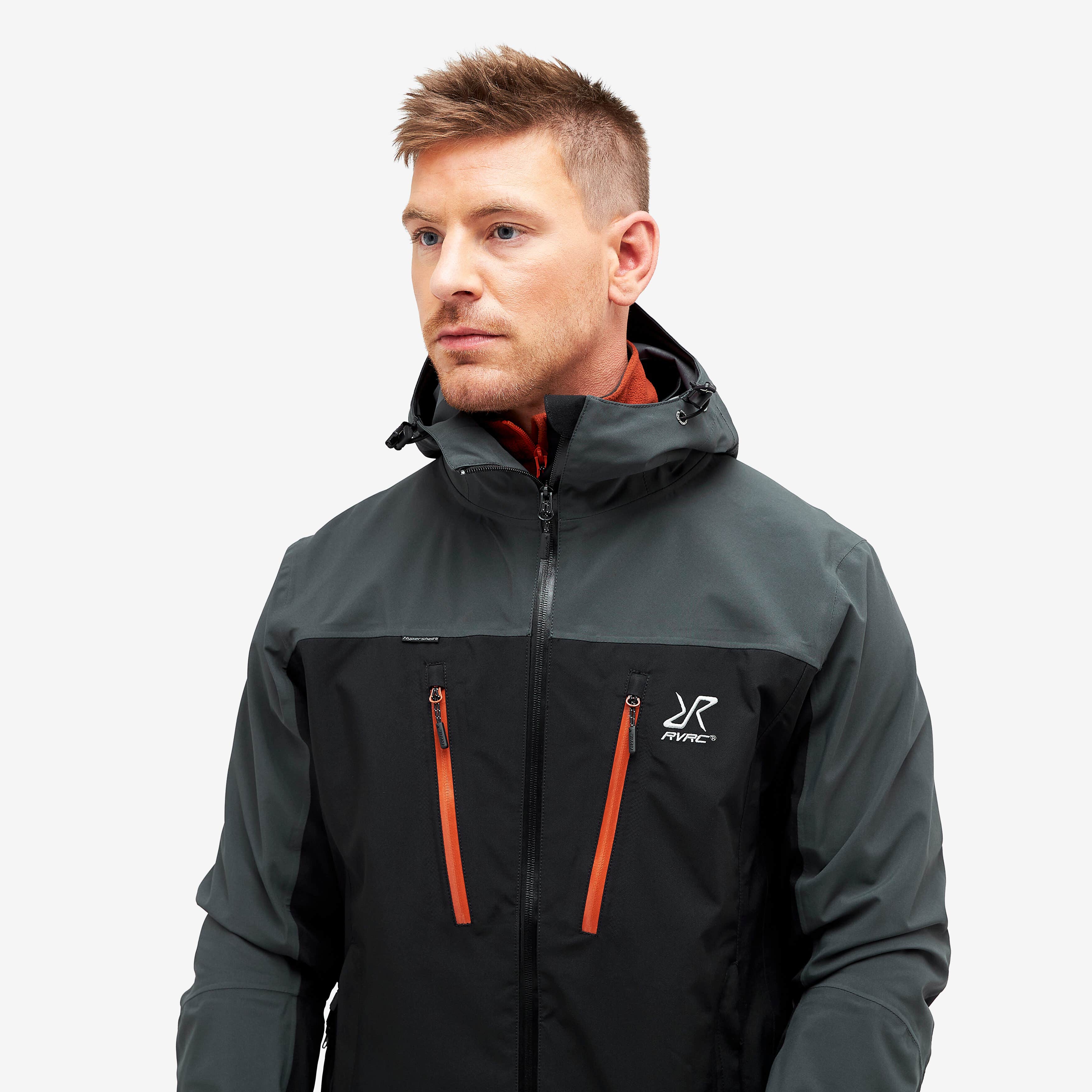 Silence Proshell Jacket Homme Black/Rusty 2.0