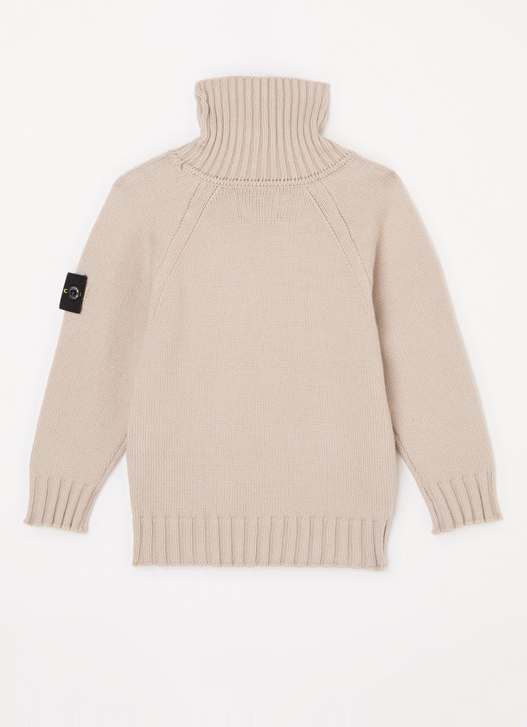 Sweter z golfem Stone Island 504A2 z cienkiej dzianiny
