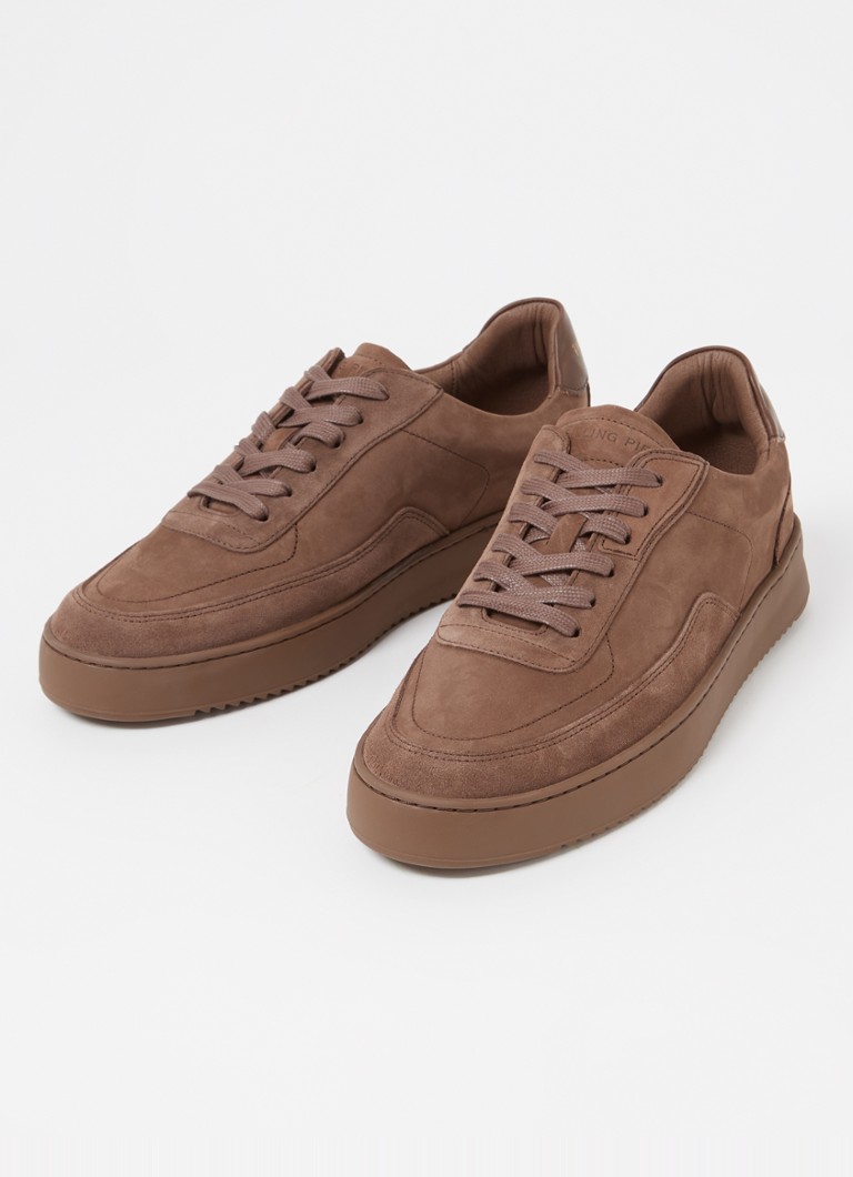 Buty sportowe Mondo Decon Filling Pieces z nubuku z detalami zamszowymi.