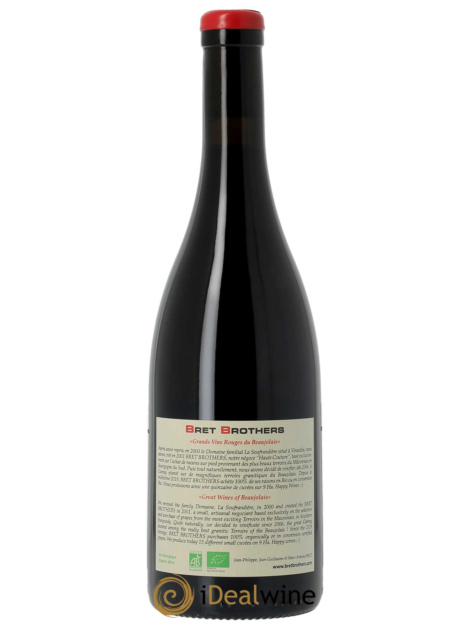 Fleurie Poncié Cuvée Zen Bret Brothers  2022 - Lot de 1 Bouteille