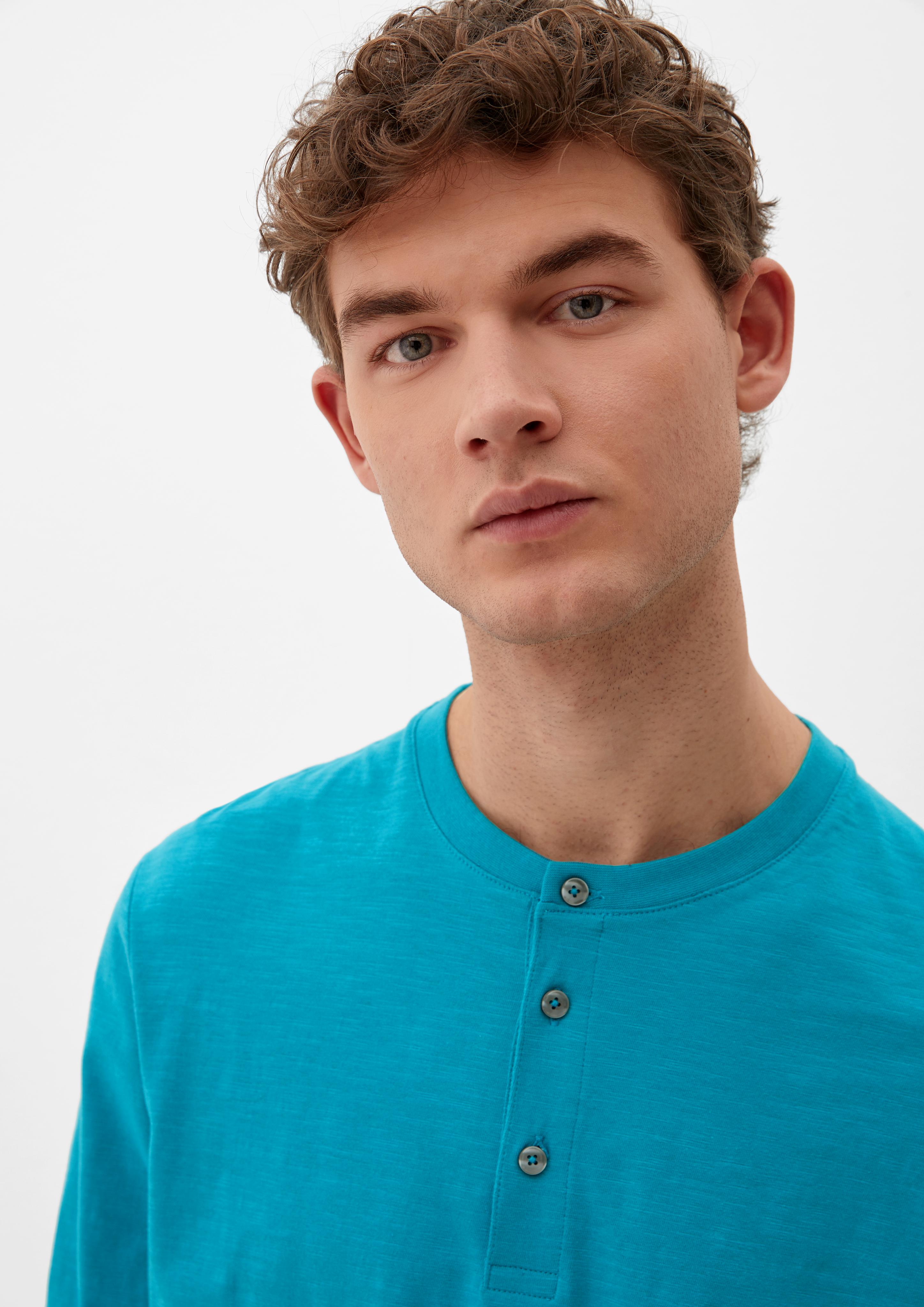 Longsleeve mit Henley-Ausschnitt  2129249-6376