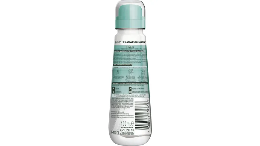 Garnier Fructis Invisible Trockenshampoo Coco Water 100 ml