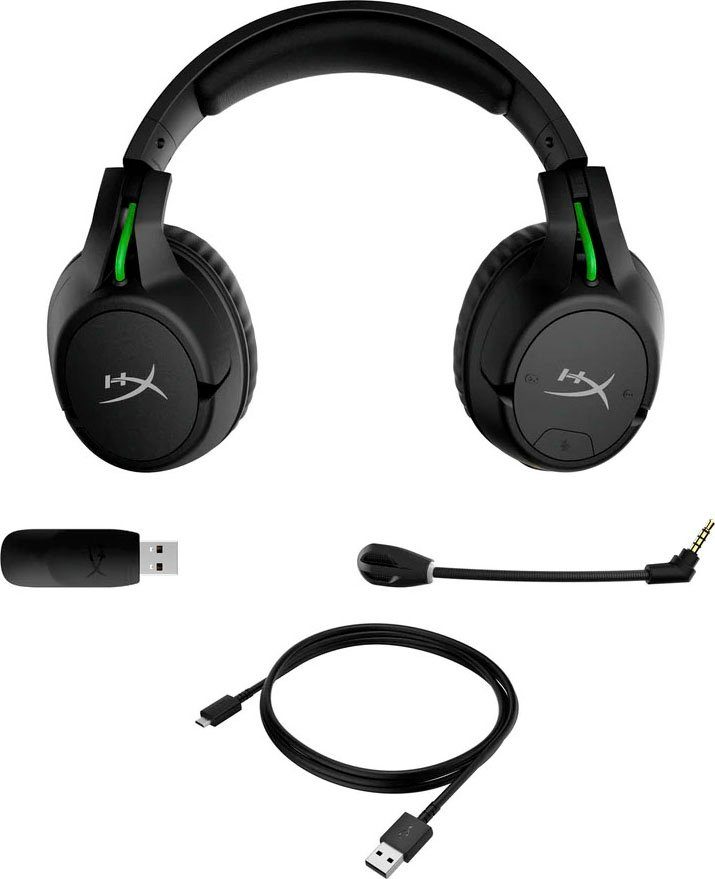 HyperX CloudX Flight Gaming-Headset (Mikrofon abnehmbar, Noise-Reduction, Rauschunterdrückung, Stummschaltung)