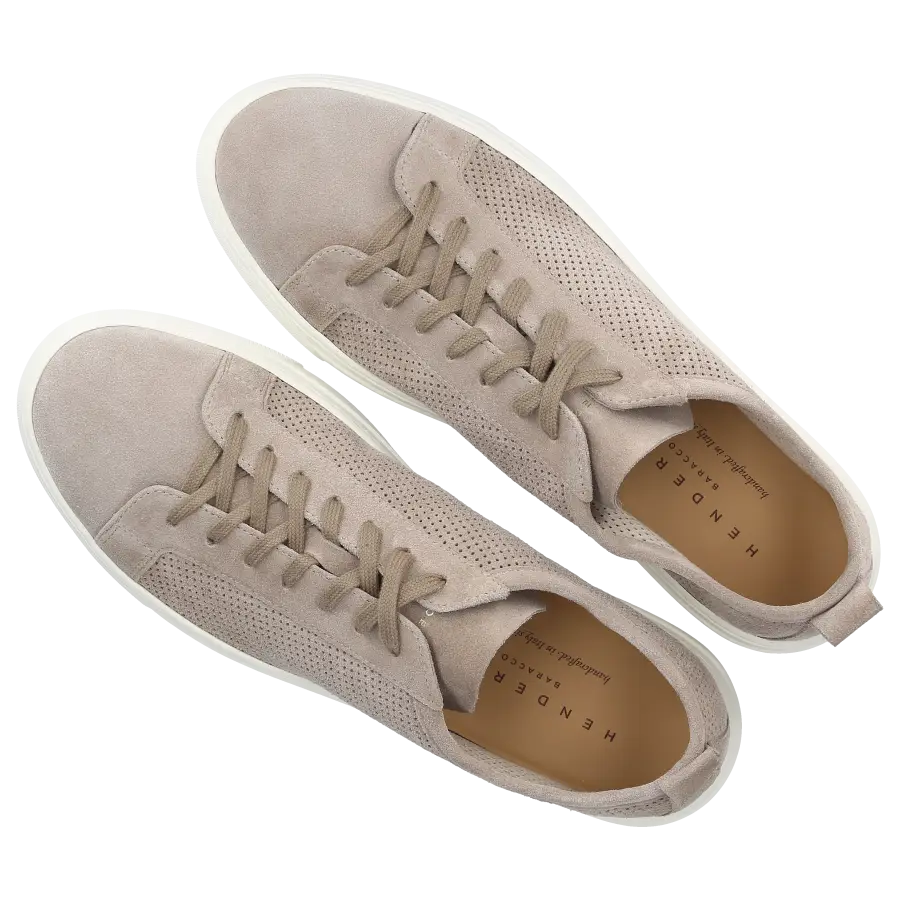 Henderson - Sneaker low ROMY Veloursleder - grau