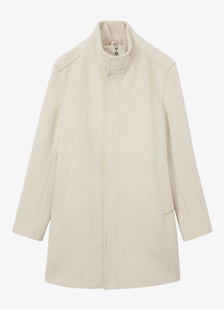 Cappotto Reiss Bhule in misto lana con tasche laterali