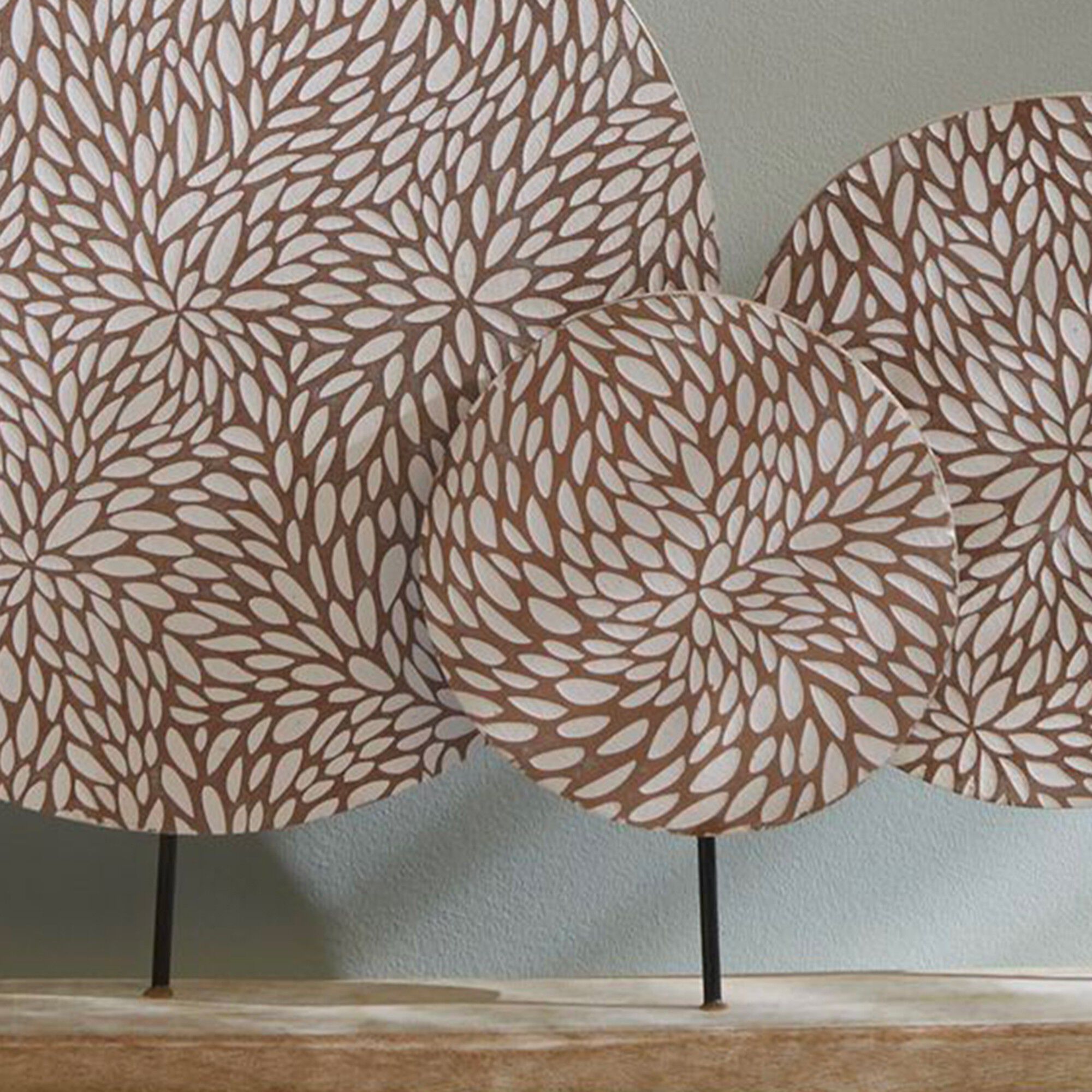 Déco à poser en bois de manguier