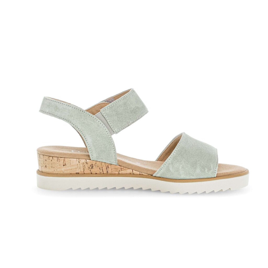 Gabor comfort Keilsandalette grün