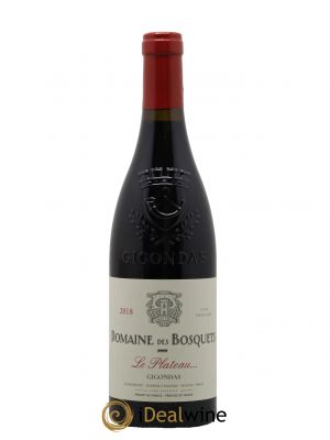 Gigondas Le Plateau Des Bosquets  2018 - Lot de 1 Bouteille