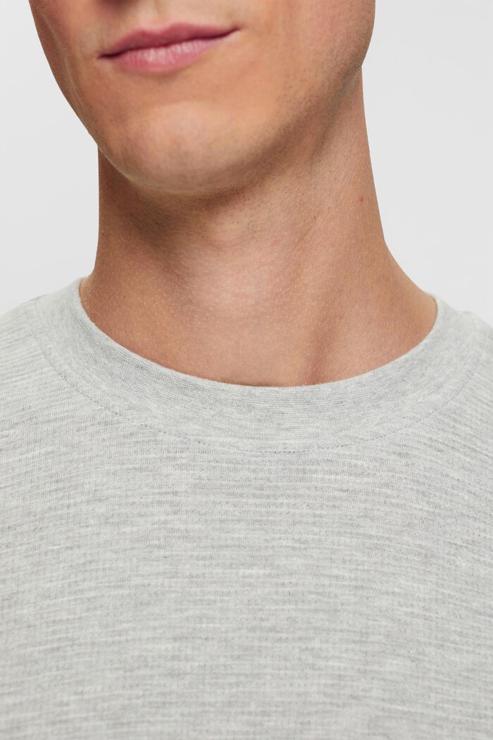 T-Shirt aus Strukturjersey