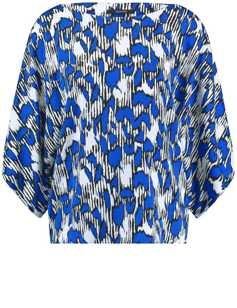 Oversized-Blusenshirt mit Fledermausärmeln