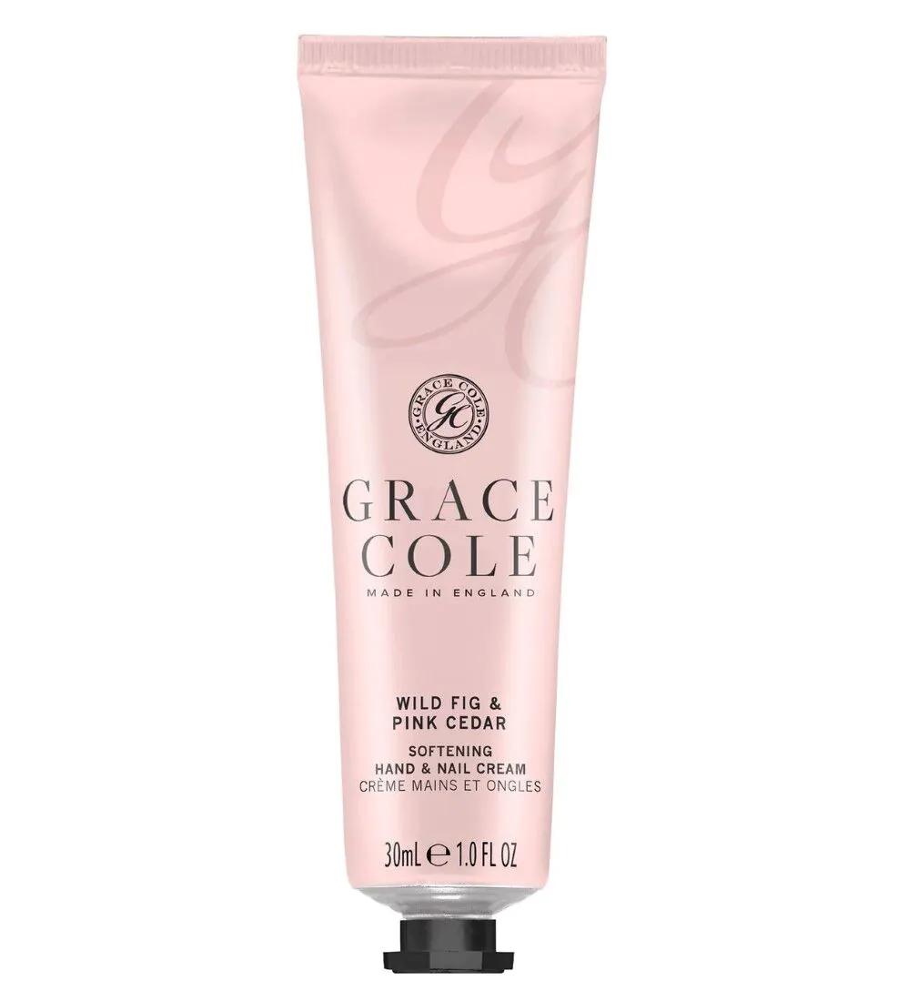 Κρέμα χεριών και νυχιών Grace Cole με άγριο σύκο και ροζ κέδρο 30 ml