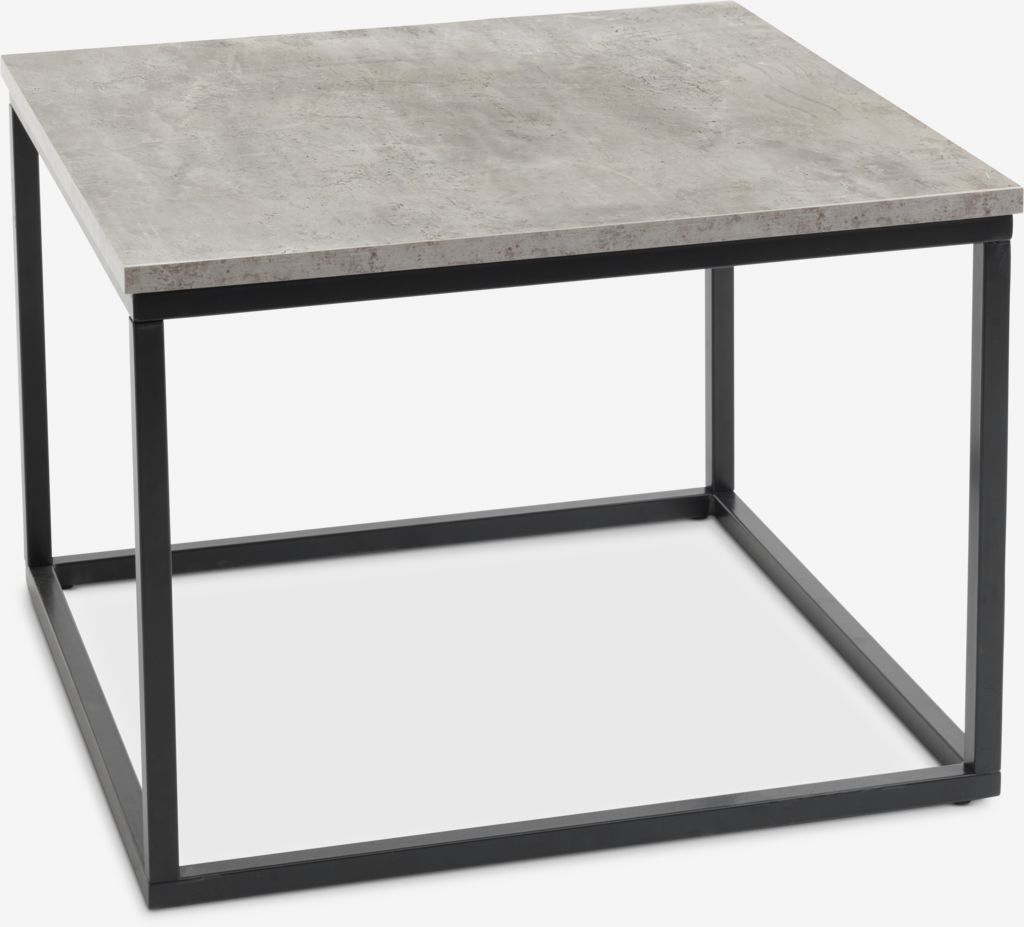 DOKKEDAL Mesa de canto DOKKEDAL 60x60 na cor concreto